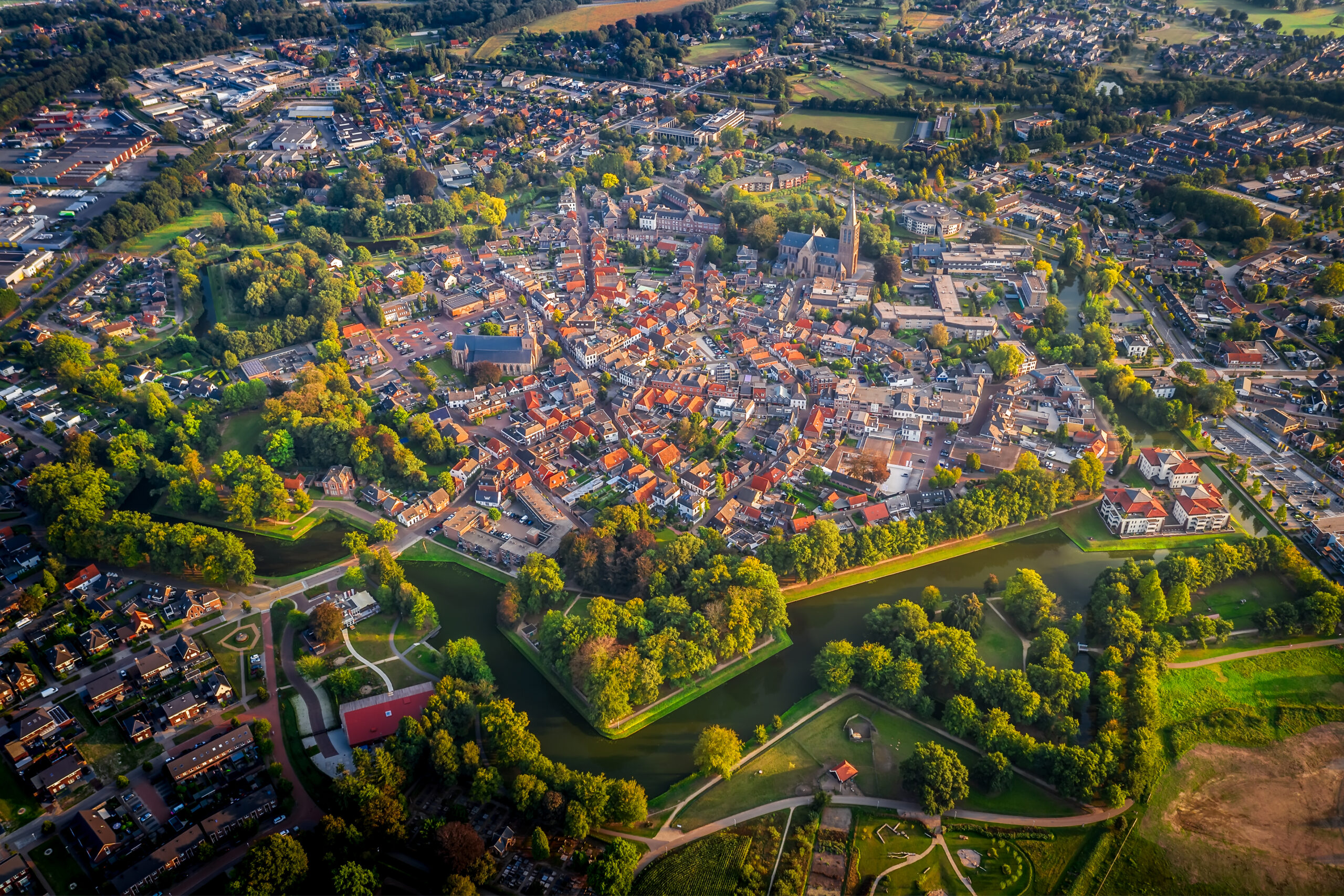Groenlo van bovenaf